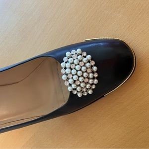 Shoes clip ons, pearls ,pretty,transfers ordinary shoes to fashion statement